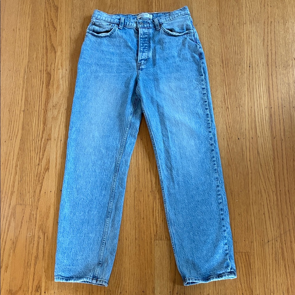 Abercrombie & Fitch Women's High Rise Jeans - Blue